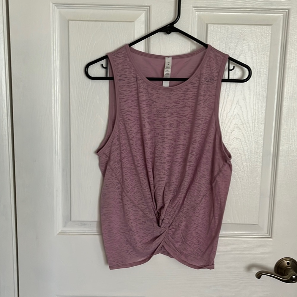 HTF LULULEMON SZ 10 Crop Tank NWT